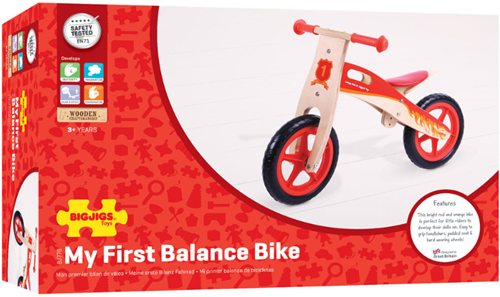 Bigjigs Lauflernhilfe Rot-2