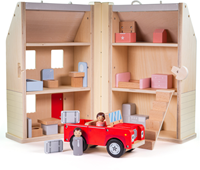 Bigjigs Mein erstes Puppenhaus-3