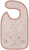 Trixie Lätzchen Bio-Baumwolle Mrs. Cat rosa Baby Lätzchen-2