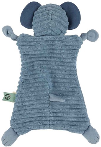 Trixie Schmusetuch Baby Mrs. Elephant blau Bio-Baumwolle-2