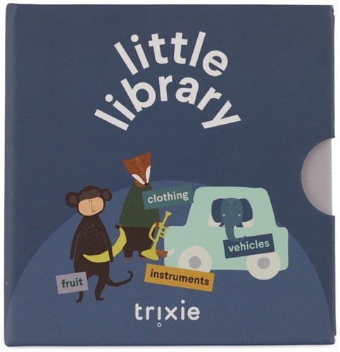 Trixie Kleine Bibliothek – Kleidung, Obst, Fahrzeuge, Instrumente-2