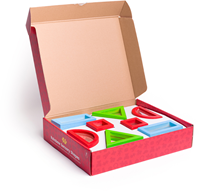 Bigjigs Regenbogen Sensory Shapes-3