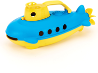 Green Toys Spielzeug U-Boot mit gelbem Griff - nachhaltiges Badespielzeug-2