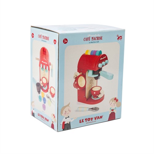 Le Toy Van – Honeybake Küchen-Rollenspiel Kaffeemaschine aus Holz | Rollenspiel für Kinder Küchenzubehör, TV299-3
