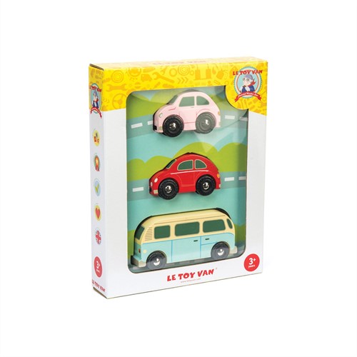 Le Toy Van LTV – Retro-Metro-Auto-Set-3