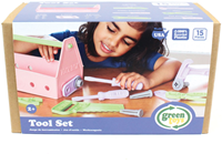 Green Toys Werkzeugkasten Rosa-2
