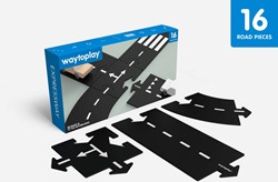 Waytoplay Autobahn Starter Kit aus Gummi - 16-teilig