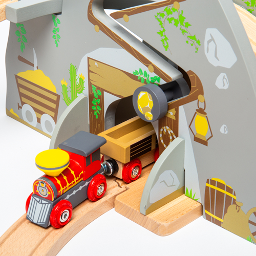 Bigjigs Rail Wild West Train Set-3