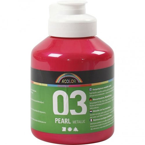A-Color A-Color Metallic Acrylfarbe Pink 500 ml