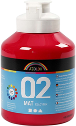 A-Color A-Color Posterfarbe Primärrot 500 ml