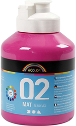 A-Color A-Color Posterfarbe Rosa 500 ml