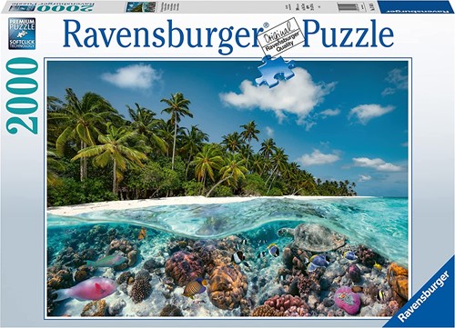 Ravensburger Puzzel Een duik op de Malediven, 2000st.-2