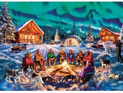 Gibsons Puzzle Nordlichter - 1000 Teile Puzzle Erwachsene