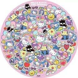 Ravensburger Hello Kitty Rundpuzzle - 500 Teile - Puzzle für Erwachsene