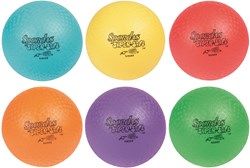 Spordas Spielball Set SuperSafe PG - 6 bunte Bälle für Kinder