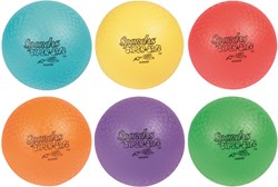 Spordas Spielball Set SuperSafe PG - 6 bunte Bälle für Kinder