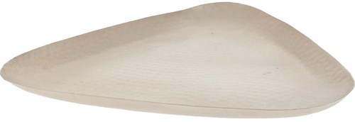 Home & Styling Tablett Metall Beige rundes Tischzubehör 150 cm