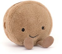 Jellycat Kuscheltier Amuseables Mona Macaron Schokolade Spielzeug Plüschtier