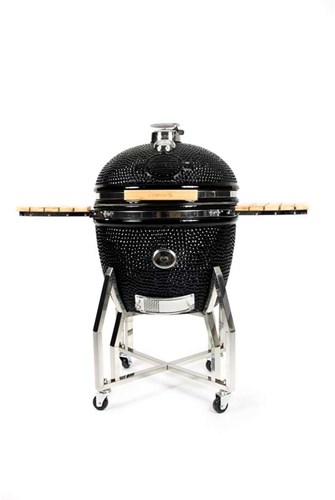 BBQ Kamado 24 Inch XXL Pro Set met Onderstel- Zijtafels en Hoes