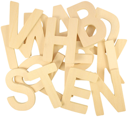 Bigjigs Großbuchstaben-ABC-Zeichenschablonen