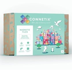 Connetix Magnetkacheln Pastell Kreativ 120 Stück