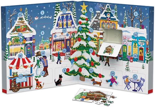 Eurographics Adventskalender - 24 Puzzles - 50 Teile