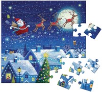 Eurographics Adventskalender - Weihnachtsstadt - 24 Puzzles - 50 Teile-2