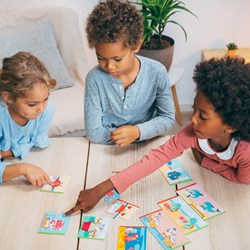 Adventerra Games Lernpuzzle Saving Water Karton 24 Teile Tiere