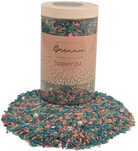 Grennn speelrijst mermaid mix 750 gram