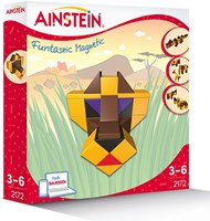 Ainstein magnetisches Spielzeug Afrikanische Tiere Bauset 34-teilig-2