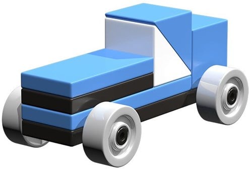 Ainstein magnetisches Spielzeug Mini Racer Bauset kreativ-3