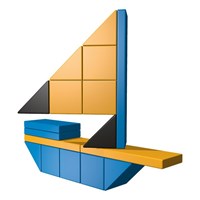 Ainstein magnetisches Spielzeug Harbor world Bauset - kreatives Konstruktionsspielzeug