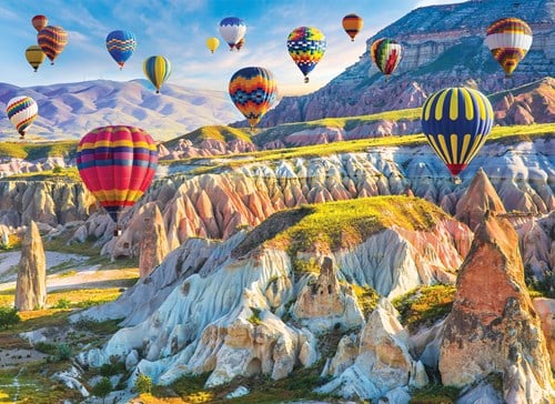 Eurographics Heißluftballon-Festival Capadoccis – Türkei (1000)