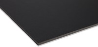 Airplac Airplac Schaumstoffplatte 3 mm 21 x 29,7 cm Schwarz 20 Stück