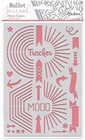 Aladine Aladine Bullet Journal Schablone A5 Mood Tracker