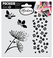 Aladine Aladine Deko-Vorlage 15x15 cm Natur