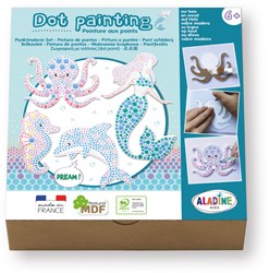Aladine Dot Painting Set - Meerjungfrau Malen kreatives Spielzeug