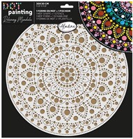 Aladine kreative Dot Painting Set Mandala 30 cm Malen