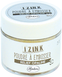 Aladine Prägepulver 25 ml Opaline für Stempeln und Basteln