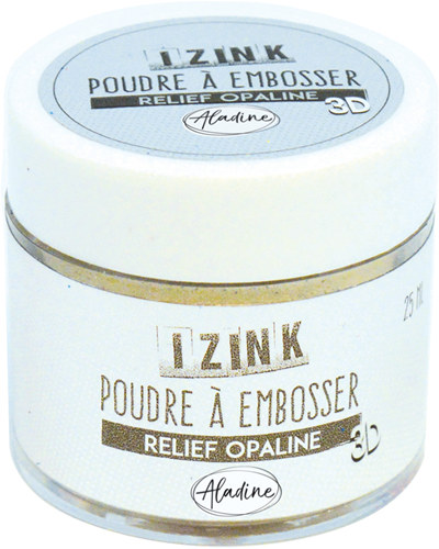 Aladine Prägepulver 25 ml Opaline für Stempeln und Basteln