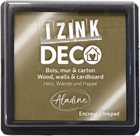 Aladine Stempelkissen Gold XL für Bastel- und Deko-Projekte