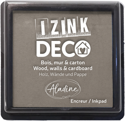 Aladine Stempelkissen grau XL für Basteln und Dekoration - kreativ