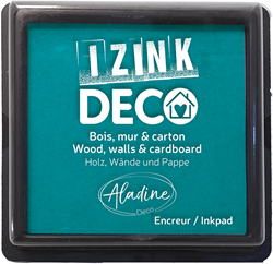 Aladine Stempelkissen Meerblau XL für kreative Dekorationsprojekte