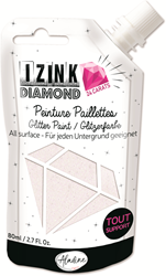 Aladine Glitzerfarbe Izink Diamond 24 Karat 80 ml Perlmutt kreativ