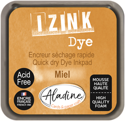 Aladine Stempelkissen Izink Dye beige 5x5 cm für kreatives Basteln