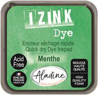 Aladine Stempelkissen Mintgrün 5x5 cm - schnell trocknende Tinte