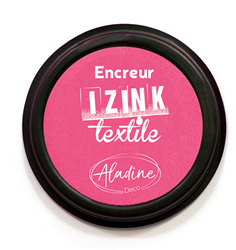 Aladine Textil Stempelkissen Framboos Rosa - Stoff Stempelkissen