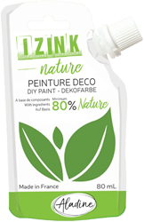 Aladine Plakatfarbe Izink Nature 80 ml grün umweltfreundlich