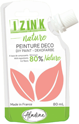 Aladine Plakatfarbe Izink Nature 80 ml Korallenrosa umweltfreundlich