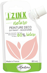 Aladine Plakatfarbe Izink Nature 80 ml rosa für Kinder und Basteln